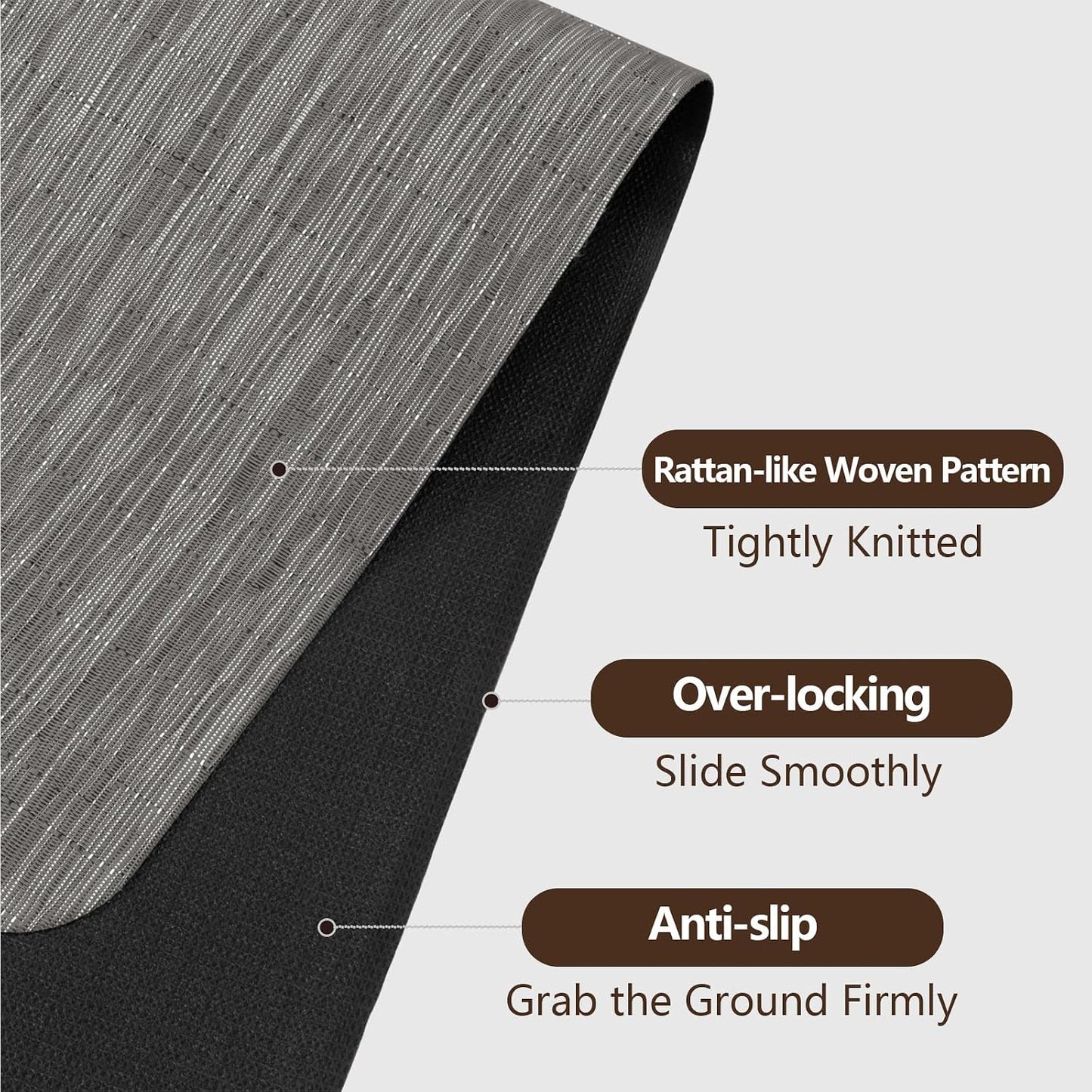 Office Chair Mat for Hardwood Floor, 36" x 48" Desk Computer Chair Mat for Hard Wood and Tile Floor