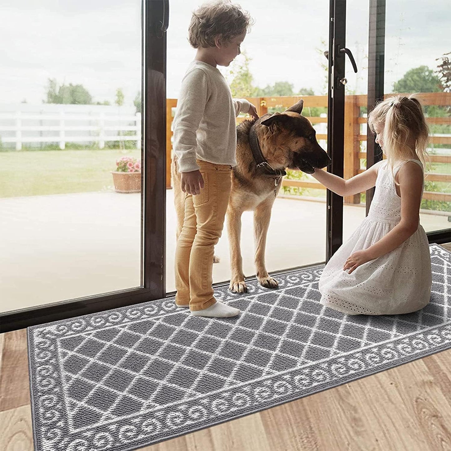 Carpet Runner for Hallway Non Slip Carpet Runner Rug