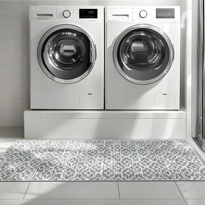 HEBE Kitchen Rug Set 3 Piece, Non Slip Machine Washable Mats for Home Floor and Living Room
