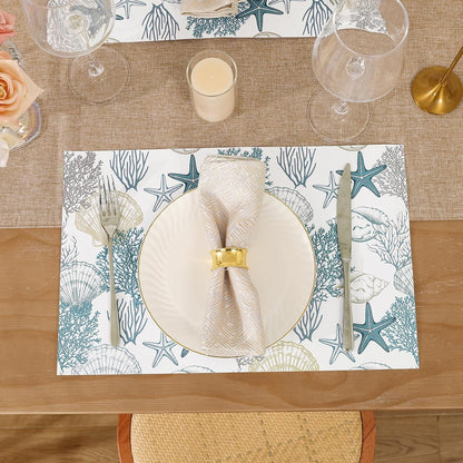50 pcs Paper Placemats Disposable Paper Place Mats
