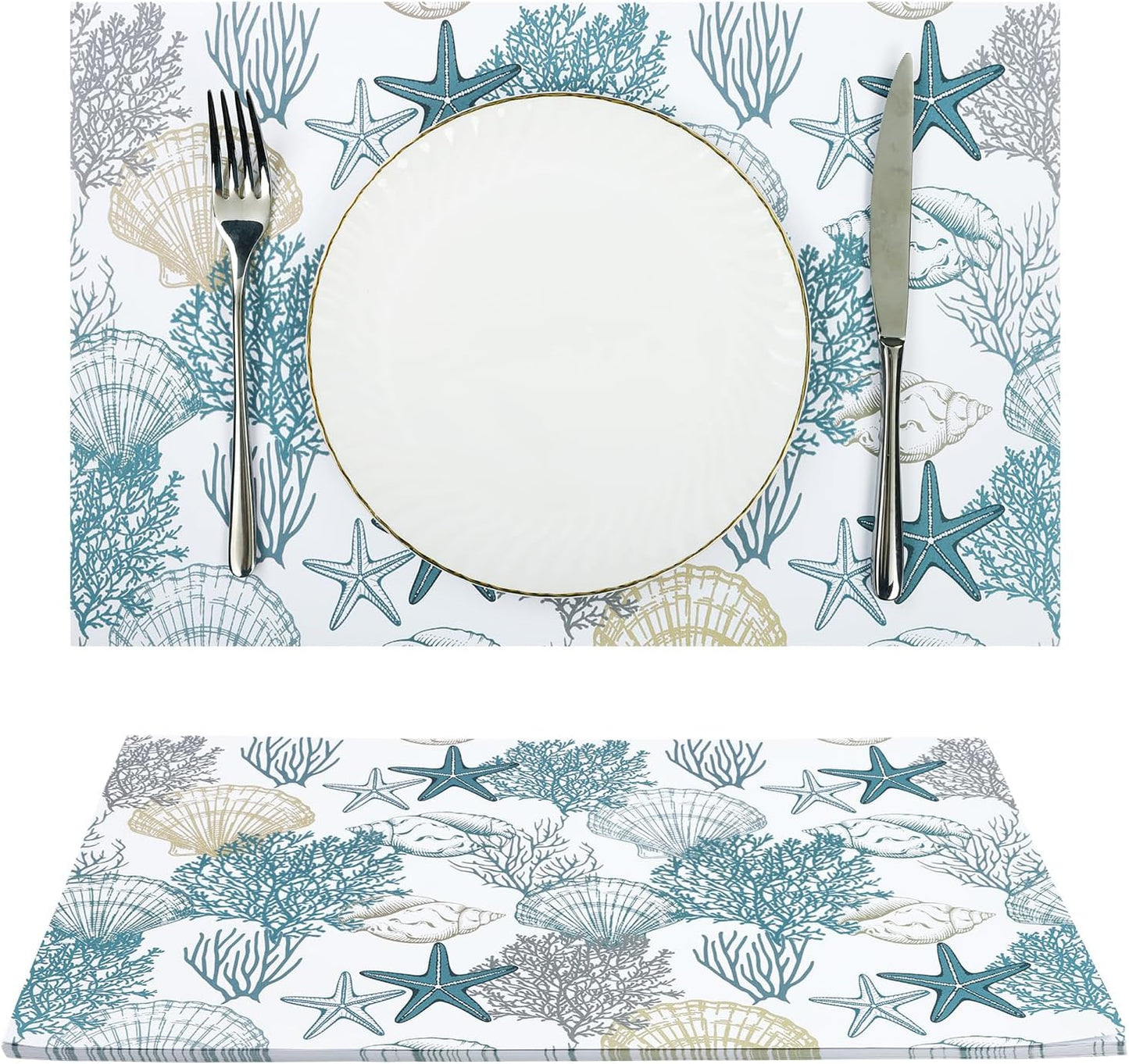 50 pcs Paper Placemats Disposable Paper Place Mats
