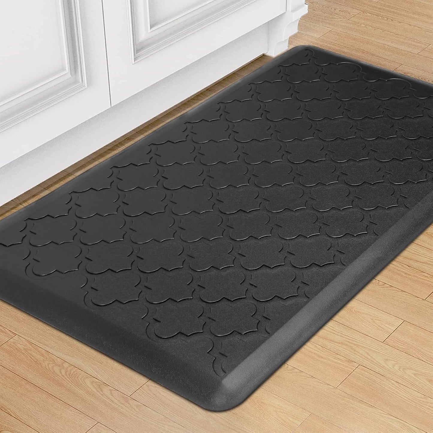 HEBE Kitchen Mat Cushioned Anti Fatigue Kitchen Floor Mat Runner Non Slip Kitchen Mats for Floor Waterproof Kitchen Rugs and Mats Comfort Mat for Standing Desk,Sink,Laundry