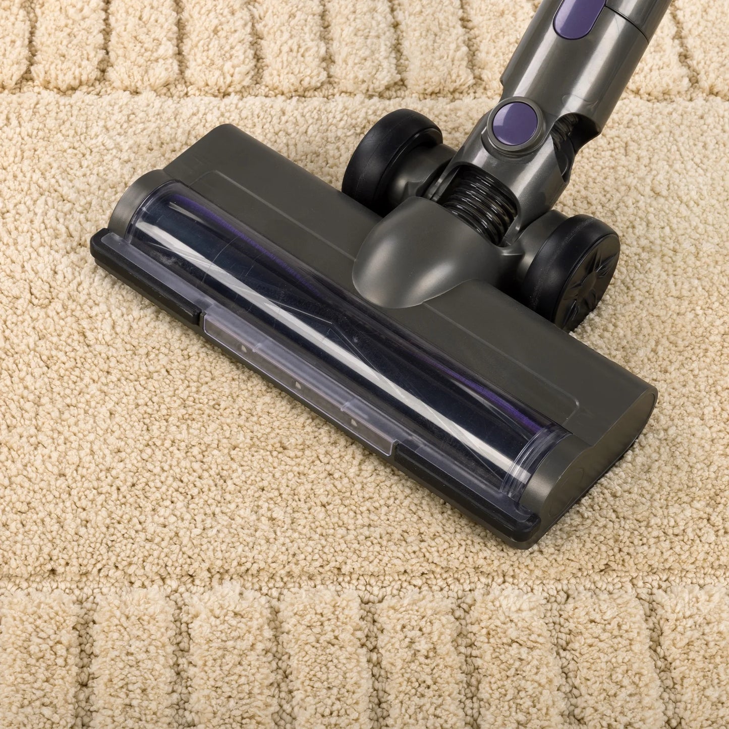 HEBE Bathroom Rugs Set of 4 Piece, Bath Mats, Microfiber Non Slip Shaggy Ultra Soft Bathroom Runner with U Shaped Contour Toilet Mat for Bathroom, Shower Inside Floor, Beige