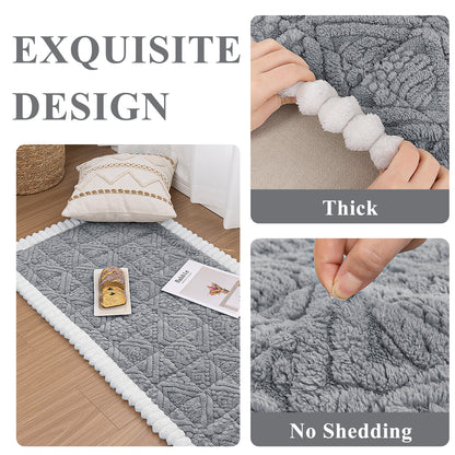 HEBE Geometric Jacquard Sofa Slipcover,Non-Slip Washable Pet Friendly Couch Cover Furniture Cushion Protector for Dogs Cats