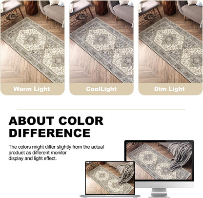 HEBE 3 Piece Non Slip Kitchen Rugs Set