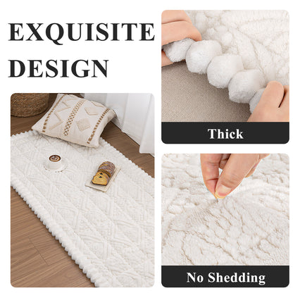 HEBE Geometric Jacquard Sofa Slipcover,Non-Slip Washable Pet Friendly Couch Cover Furniture Cushion Protector for Dogs Cats