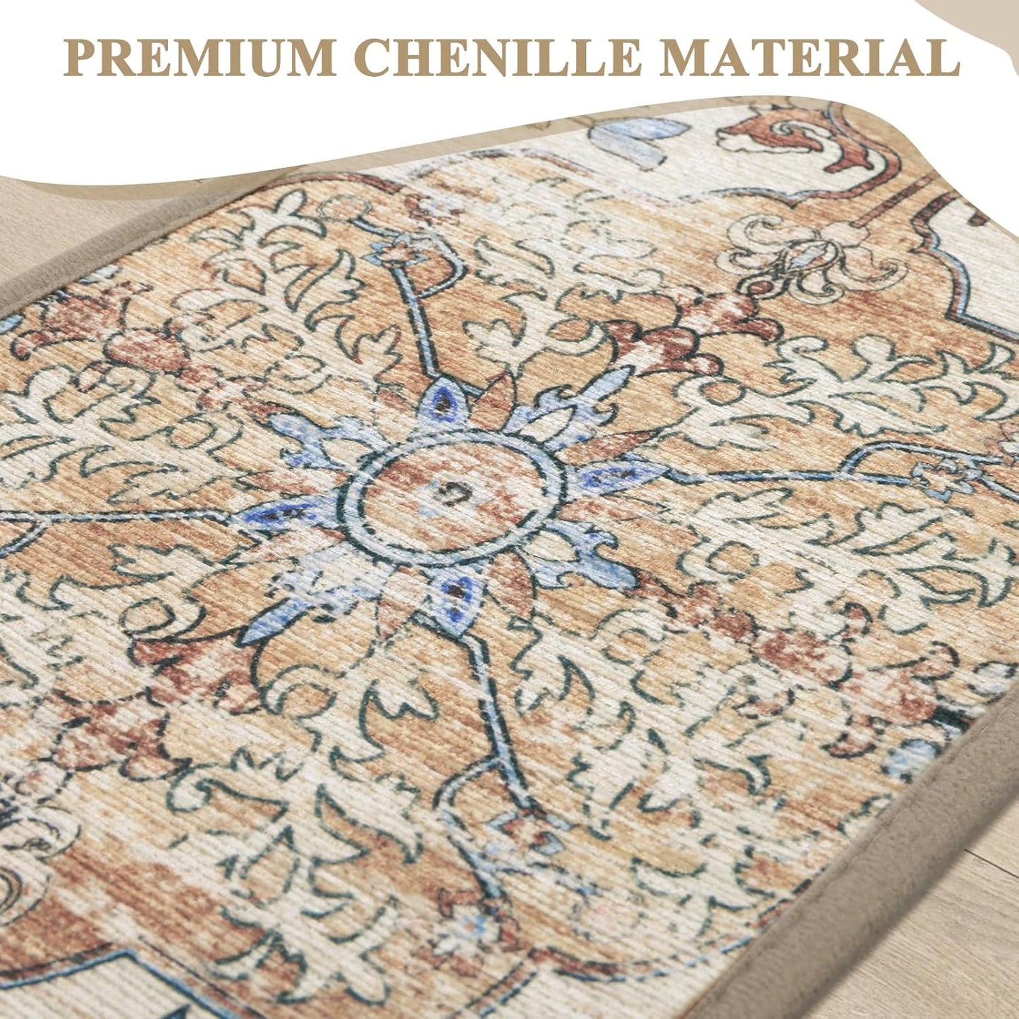 Carpet Stair Treads for Wooden Steps Indoor 8" X 30" Peel and Stick Stair Treads Non Slip Staircase Step Treads Reusable Stair Runner Rugs for Dogs, Kids and Elders