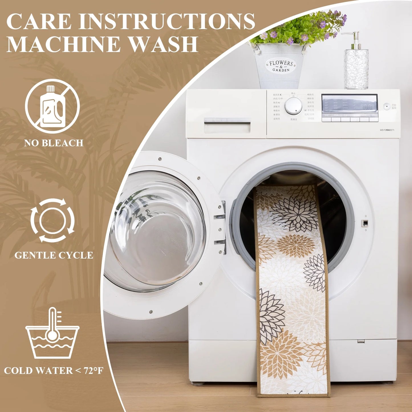 HEBE Stair Treads for Wooden Steps Indoor, 15 Pack 8" X 30" Stair Treads Non Slip with Reusable Adhesive Backing, Non-Skid Carpet Stair Runners for Kids Elders and Pets