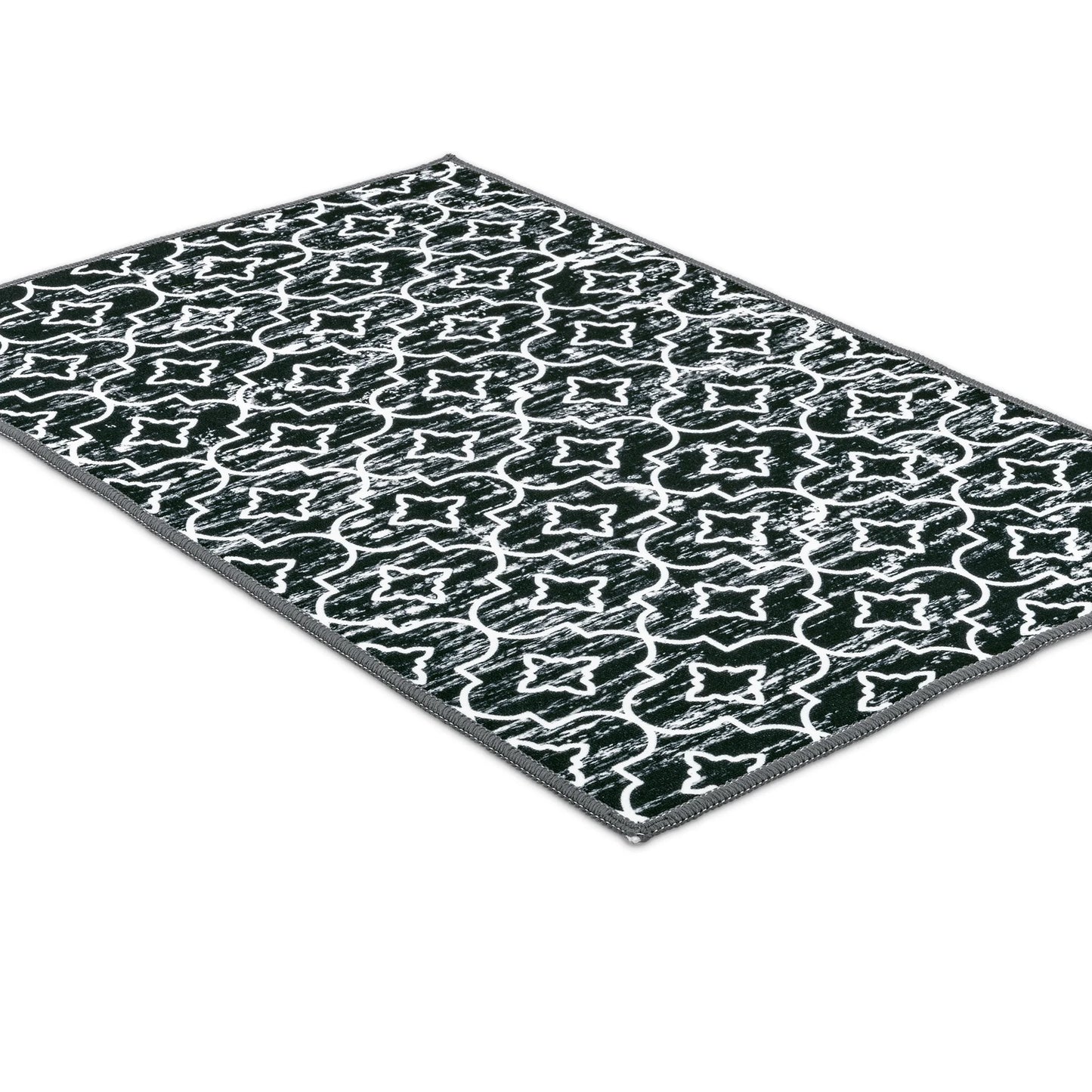 HEBE Kitchen Rug Set 3 Piece, Non Slip Machine Washable Mats for Home Floor and Living Room