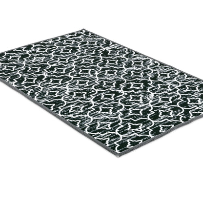 HEBE Kitchen Rug Set 3 Piece, Non Slip Machine Washable Mats for Home Floor and Living Room