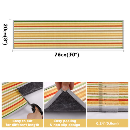 HEBE Stair Treads Non Slip 15 Pack 8" X 30" Stair Treads for Wooden Steps