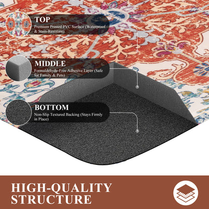HEBE Cushioned Kitchen Mats Anti Fatigue Standing Mat for Floor
