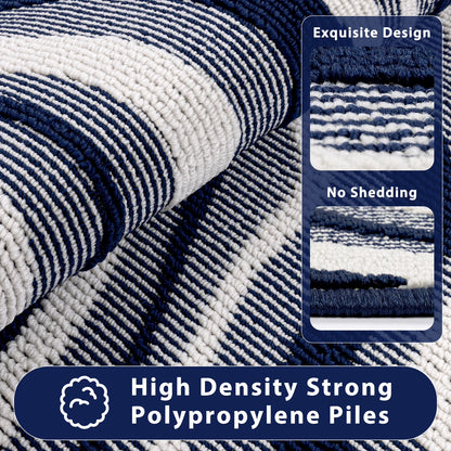 HEBE Runner Rugs for Hallway, 2'x6' Abstract Rug Carpet, Washable Non Slip Floor Mat for Kitchen Laundry Room Entryway