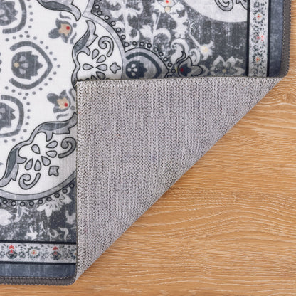 Boho Kitchen Rugs Sets 2/3 Piece with Runner Non Slip Kitchen Mats for Floor Washable Bohemian Runner Rug Set of