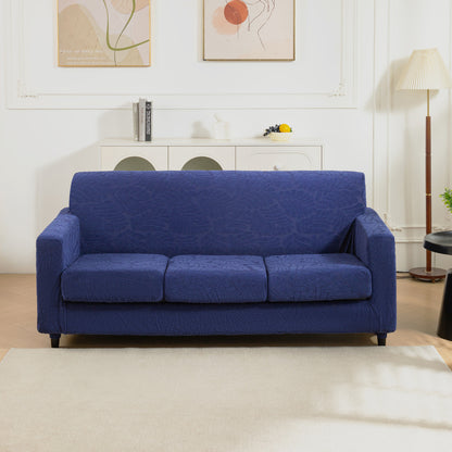 4 Pieces TPU Waterproof Couch Covers for 3 Cushion Sofa Slipcovers