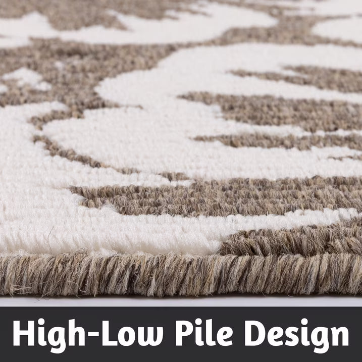 HEBE Kitchen Rug Set 3 Piece, Non Slip Machine Washable Mats for Home Floor and Living Room