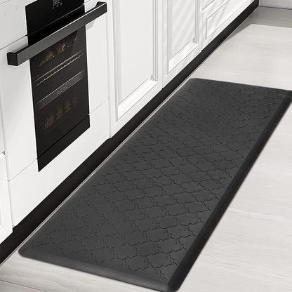 HEBE Kitchen Mat Cushioned Anti Fatigue Kitchen Floor Mat Runner Non Slip Kitchen Mats for Floor Waterproof Kitchen Rugs and Mats Comfort Mat for Standing Desk,Sink,Laundry