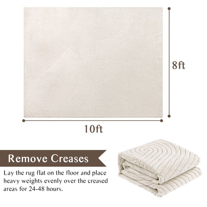 HEBE Area Rugs for Living Room, Washable Non Slip Modern Accent Carpet