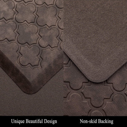HEBE Kitchen Mat Cushioned Anti Fatigue Kitchen Floor Mat Runner Non Slip Kitchen Mats for Floor Waterproof Kitchen Rugs and Mats Comfort Mat for Standing Desk,Sink,Laundry