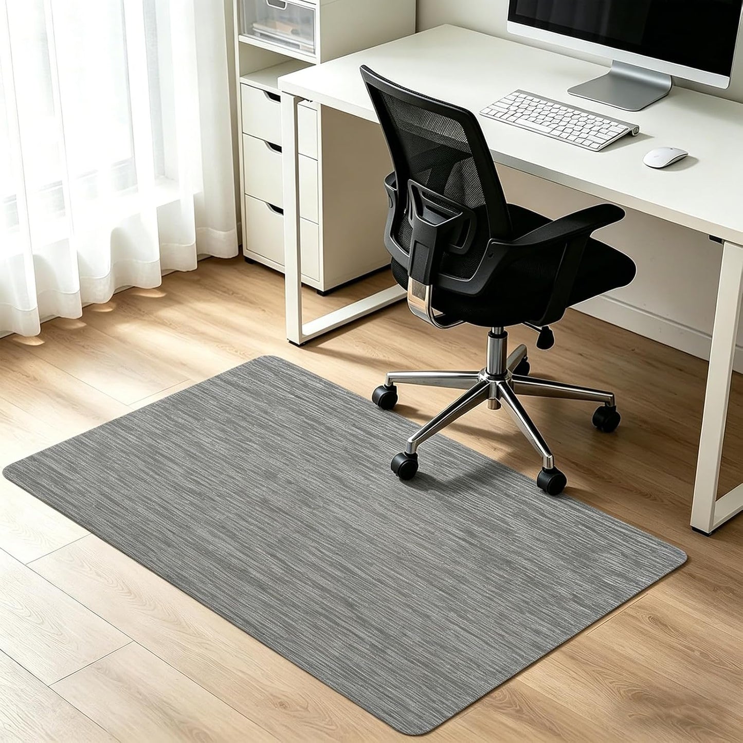 Office Chair Mat for Hardwood Floor, 36" x 48" Desk Computer Chair Mat for Hard Wood and Tile Floor