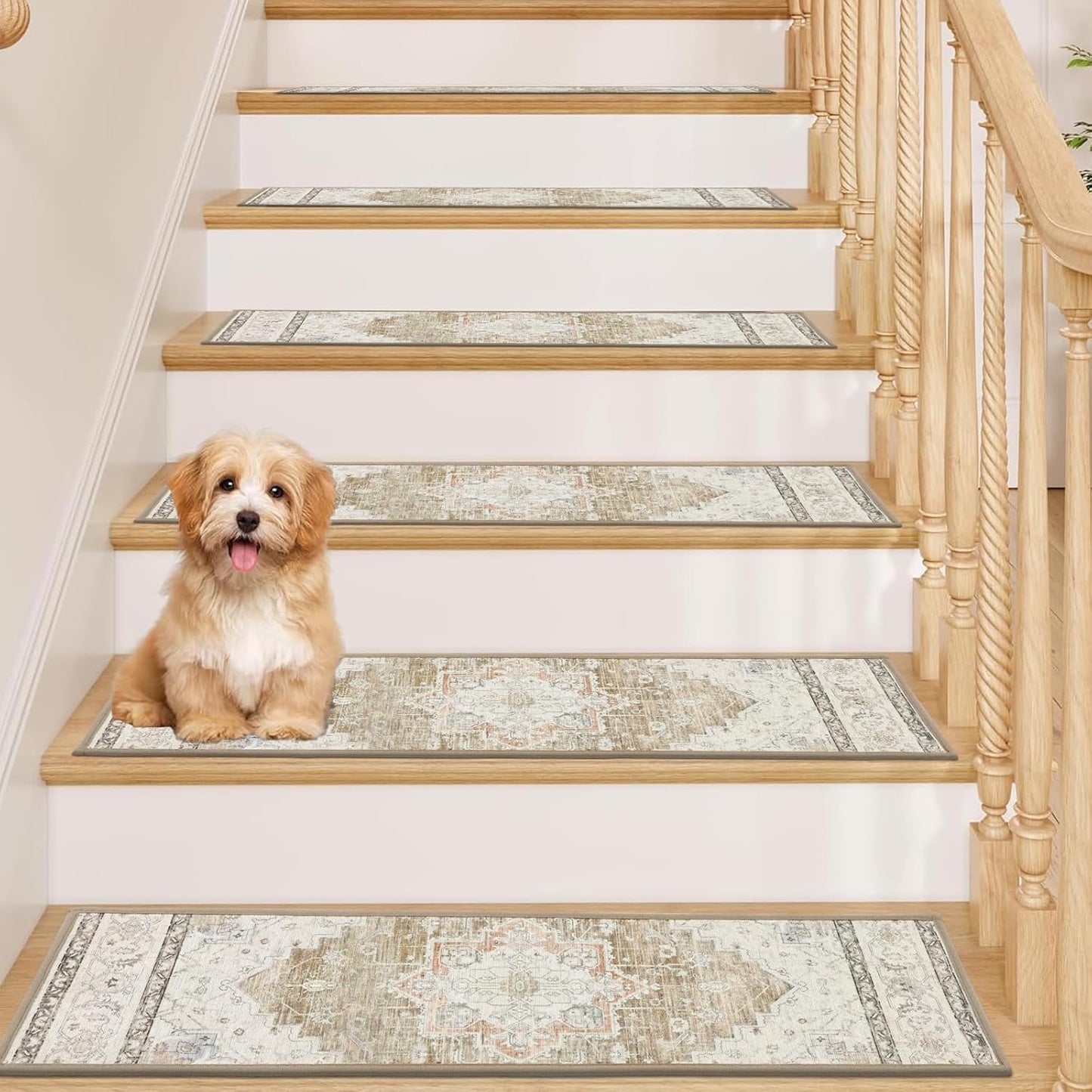 HEBE Non-Slip Indoor Stair Treads