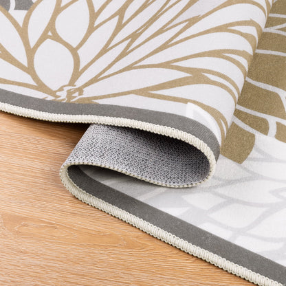 HEBE Hallway Runner Rug Non Slip Laundry Room Rug Runner Washable Kitchen Floor Carpet Rug Runner Farmhouse Entryway Mat Floral Area Rugs Runners for Hallway Bathroom Bedroom