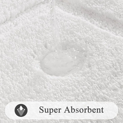 AR002100white2x5bathrugrunnersuperabsorbentquickdryplushcarpetforshowerHEBE RUGS