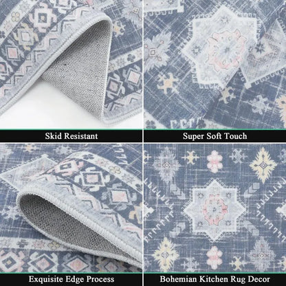 AR002457_blue_vintage_Moroccan_boho_runner_rug_skid_resistant_soft_plush_edge_detail_US_home_HEBE RUGS