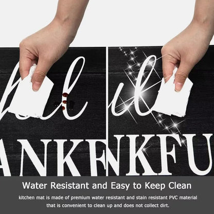 AR002682_black_water_resistant_easy_wipe_clean_cushioned_PVC_kitchen_floor_runner_rug_for_US_home_HEBE RUGS