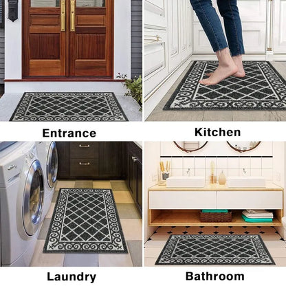 AR002957_black_2x3_area_rug_doormat_for_indoor_entryway_kitchen_laundry_bathroom_US_home_HEBE RUGS