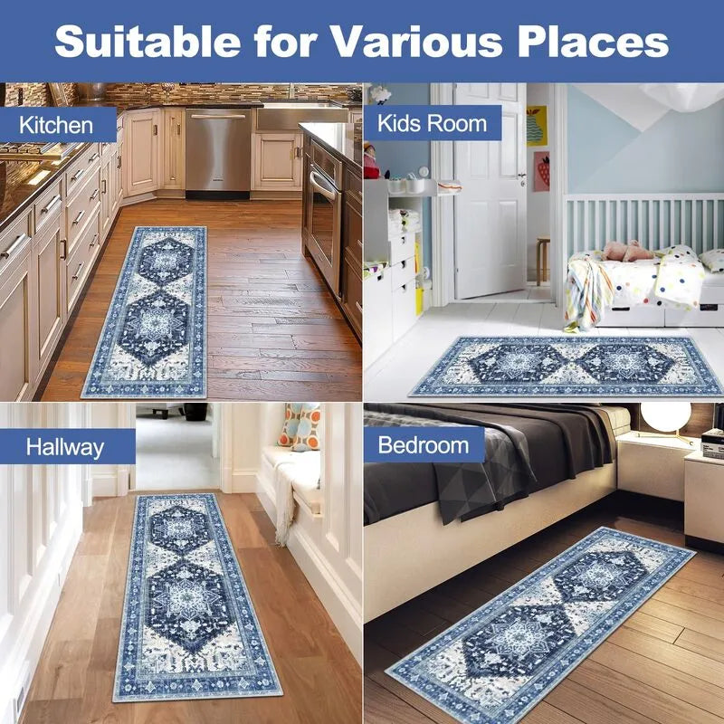 AR003232blue2x6longrunnerrugforkitchenaislehallwaybedroomkidsroomhomedecorheberug