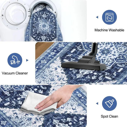 AR003232blue2x6washablerunnerrugeasycleanvacuumfriendlykitchenrunnermatheberug