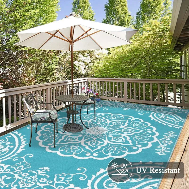 AR004052blue10x14outdoorpatiorugUVresistantlargedeckcarpetUShomeheberug