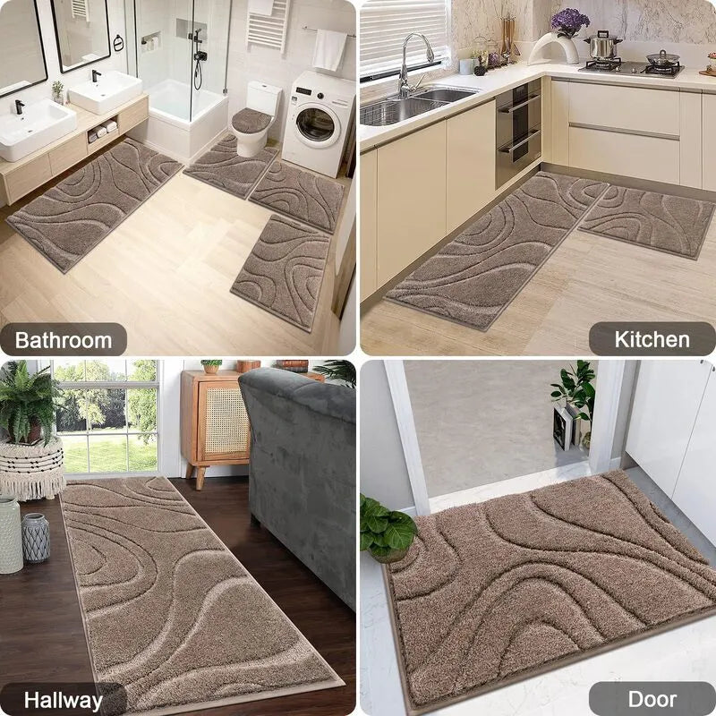 AR005088_brown_5_piece_rug_set_for_bathroom_kitchen_hallway_entryway_floor_mat_home_decor_HEBE RUGS
