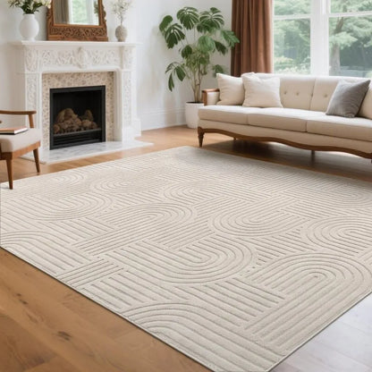 AR005334beige6x9arearuggeometricpatternforfireplacelivingroominUShomeheberug