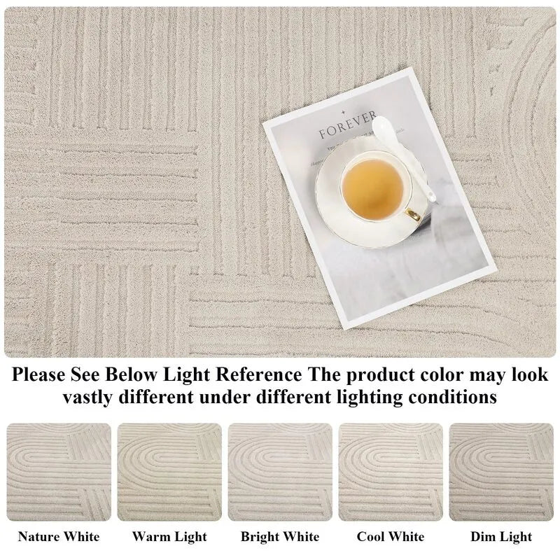 AR006246beige5x7modernarearugcolorreferenceundernaturallightinAmericanhomeheberug