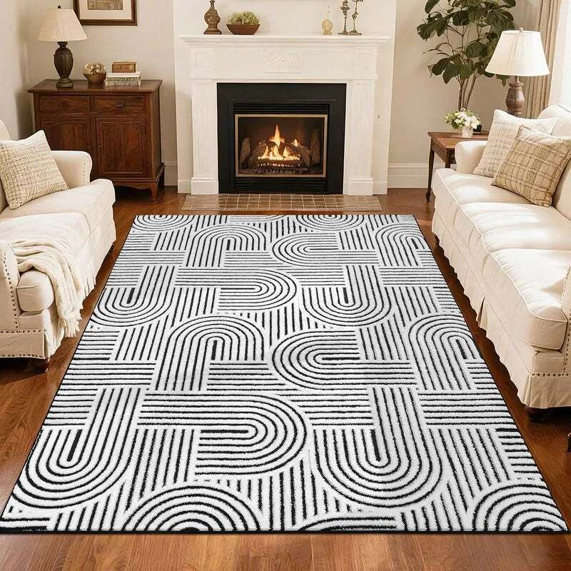 AR006581_white_6x9_area_rug_black_modern_geometric_line_pattern_for_living_room_in_US_home_heberug