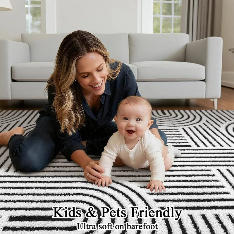 AR006581_white_black_kid_and_pet_friendly_non_shedding_6x9_area_rug_for_living_room_US_house_heberug