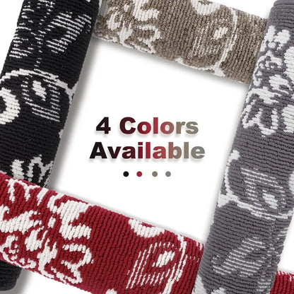 AR006809blackfloraldecorativewashablekitchenrunnerrugset4colorsavailableforUShomeHEBE RUGS