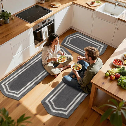 AR007100_grey_L_shaped_kitchen_runner_rug_set_comfortable_floor_mat_for_American_cooking_area_HEBE RUGS