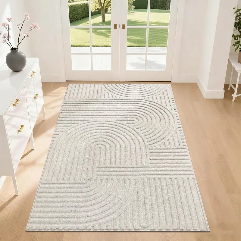 AR007115_beige_3x5_small_area_rug_entryway_accent_mat_modern_geometric_line_pattern_for_US_home_heberug