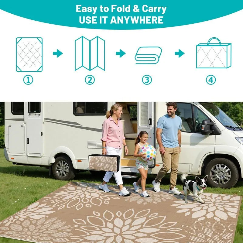 AR007289brown9x12portableoutdoorrugfoldableplasticstrawRVmatheberug