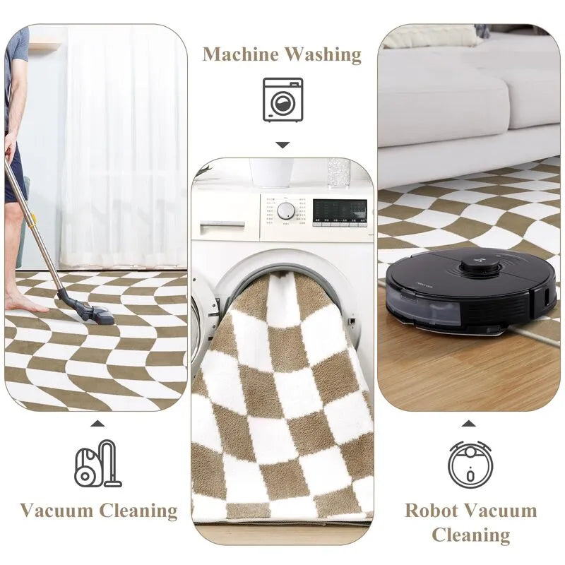 AR007467_brown_white_machine_washable_5x7_checkerboard_area_rug_vacuum_robot_friendly_US_home_heberug