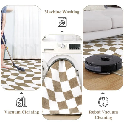 AR007467_brown_white_machine_washable_5x7_checkerboard_area_rug_vacuum_robot_friendly_US_home_heberug
