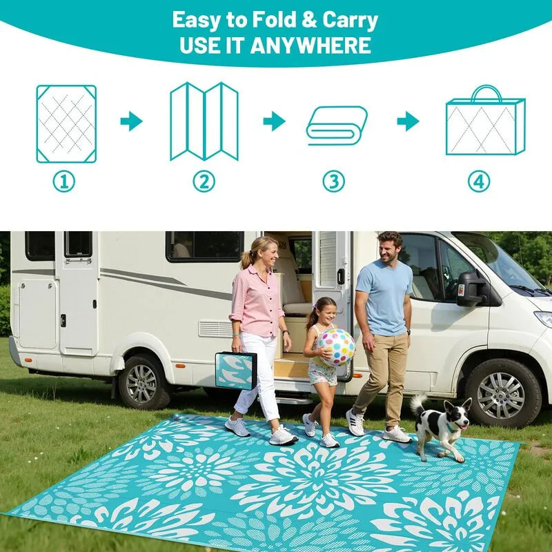 AR007801_blue_5x8_RV_camping_rug_foldable_portable_plastic_straw_mat_for_travel_heberug