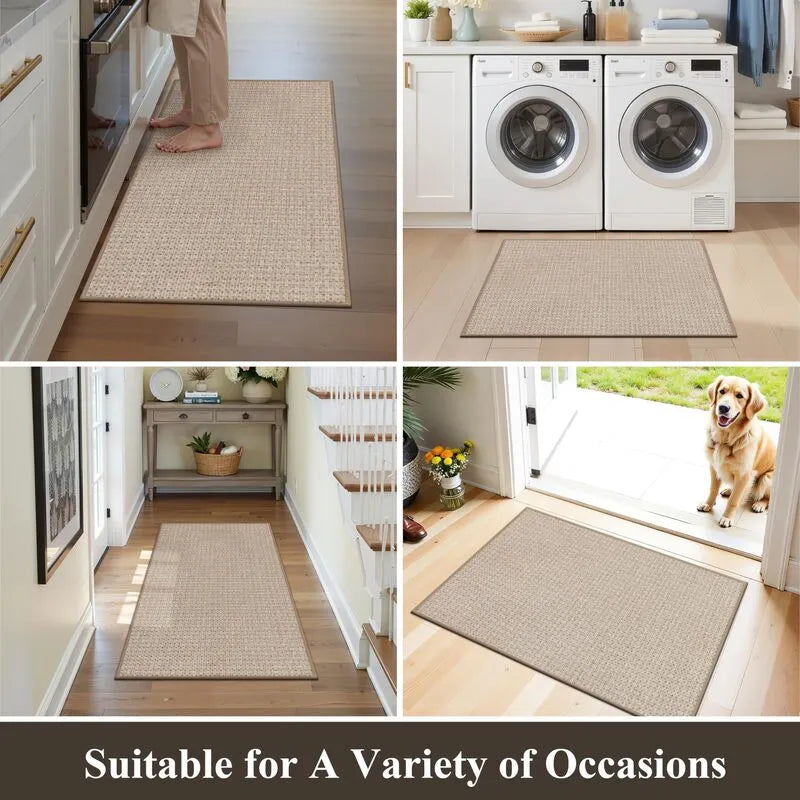 AR007841beigeversatilesmallrugforkitchenlaundryroomhallwayindoordoormatUShouseHEBE RUGS