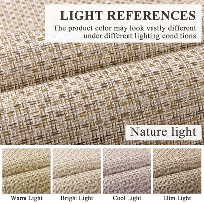 AR007983beigeplaidsoftchenillewovenkitchenrugdurableedgewaterabsorptionUShomeHEBE RUGS