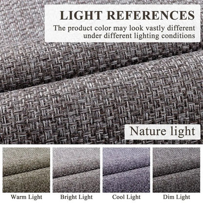 AR007985_grey_woven_kitchen_runner_rug_color_reference_under_natural_light_in_US_home_HEBE RUGS