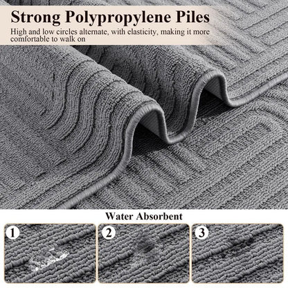 AR008183_grey_geometric_polypropylene_absorbent_3_piece_kitchen_runner_rug_set_for_US_home_HEBE RUGS