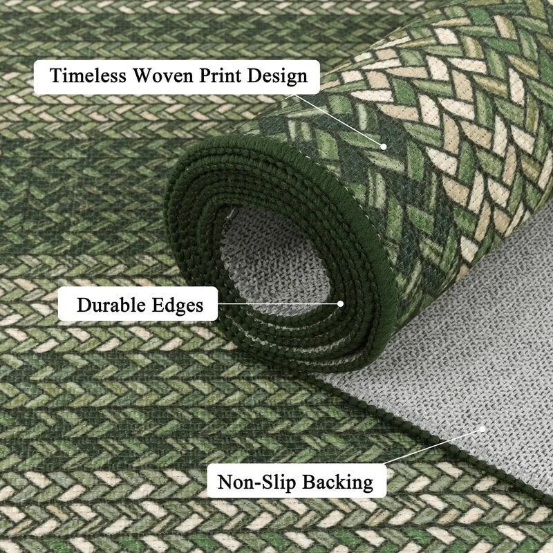 AR008192_green_2x3_small_rug_non_slip_rubber_backing_durable_edge_woven_texture_detail_accent_carpet_HEBE RUGS